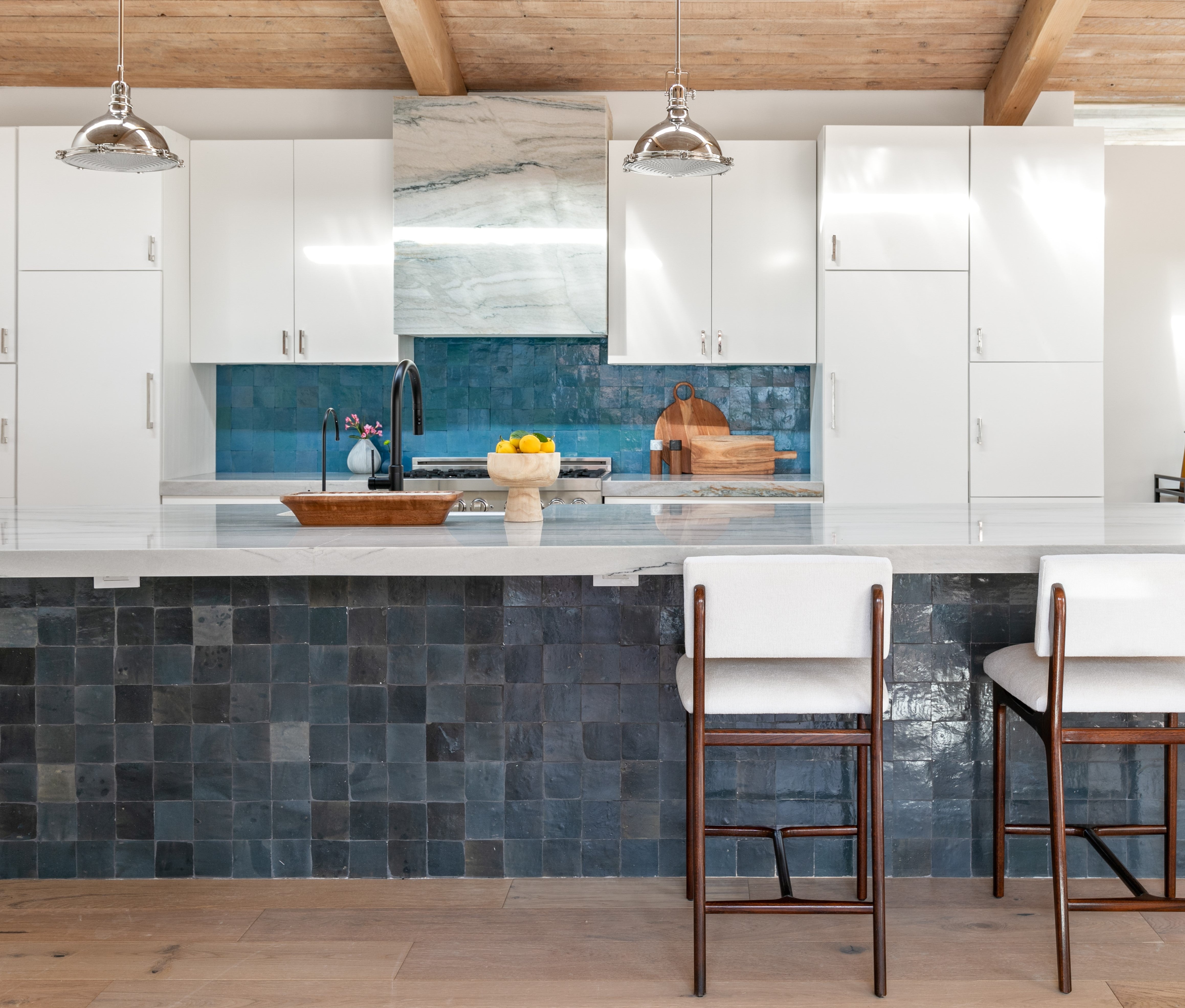 Add timeless character with Moroccan Zellige tiles