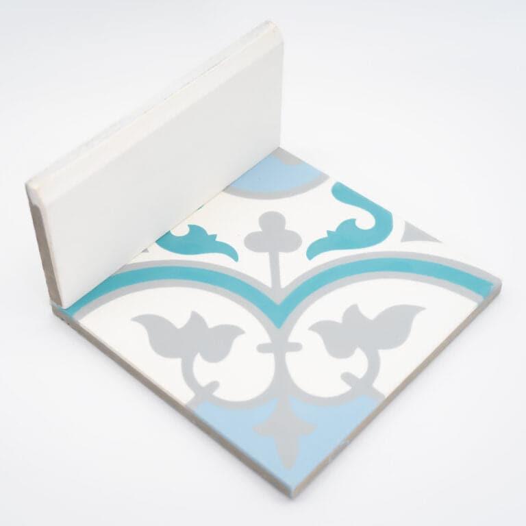 Cement Tile Border - Moroccan Mosaic & Tile House